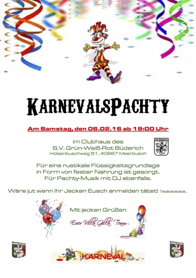 KarnevalsPachty 2016