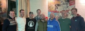 Mannschaftsbild der Herren 40 Winterrunde 2025